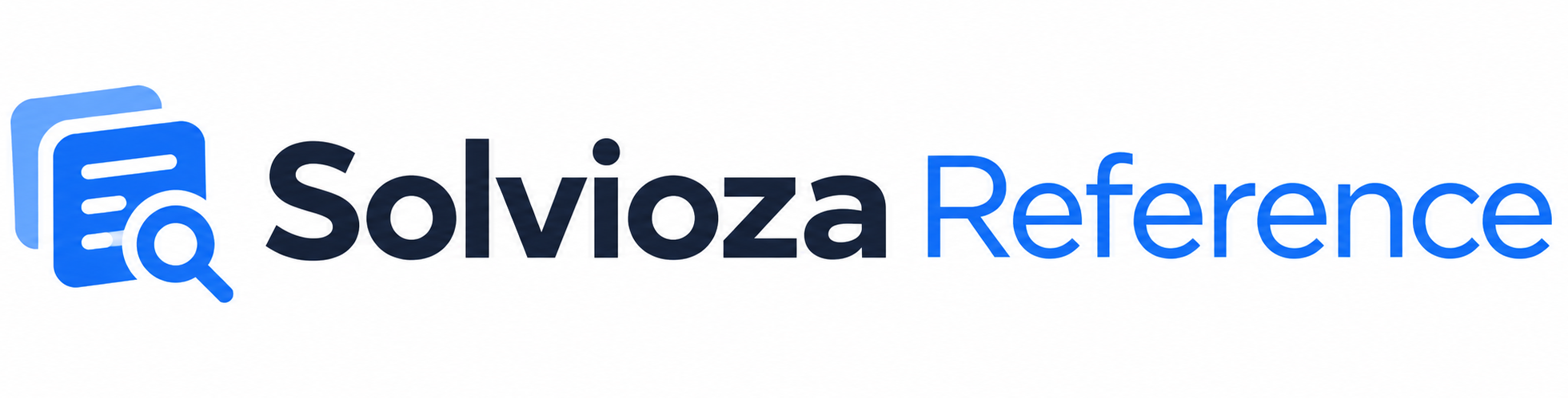 Solvioza Reference